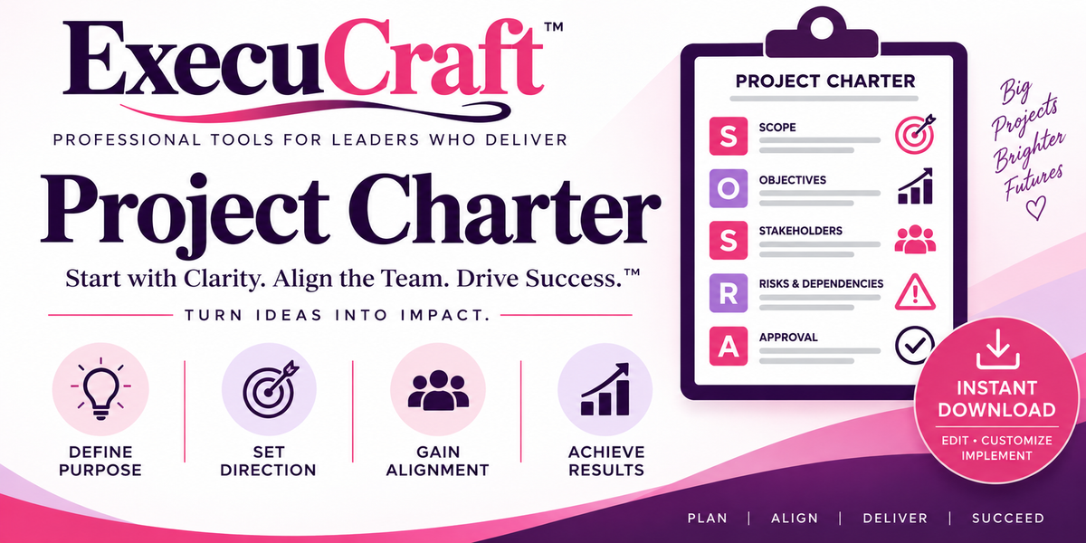 PMO-in-a-box: Project Charter